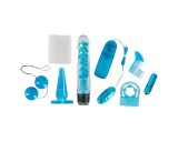 You2Toys - Blue Appetizer - vibrátoros készlet (8 részes)