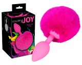 You2Toys Colorful JOY - anál dildó nyuszifarokkal (pink)