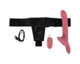 You2Toys - felcsatolható vibrátor szett (piros)