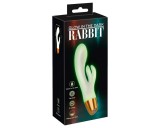 You2Toys Glow - foszforeszkáló csiklókaros vibrátor (fehér)