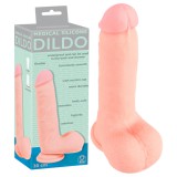 You2Toys Medical - egyenes orvosi szilikon dildó (20cm) - natúr