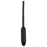 You2Toys Pearl Dilator - gömbös húgycső vibrátor - 0,8cm (fekete)