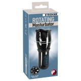 You2Toys STROKER Rotating - akkus, forgó műszáj maszturbátor (fekete)