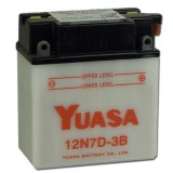 YUASA Motor Yuasa 12N7D-3B 12V 7Ah Motor akkumulátor sav nélkül