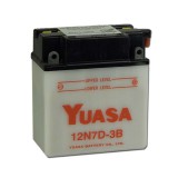 YUASA Motor Yuasa 12N7D-3B 12V 7Ah Motor akkumulátor sav nélkül