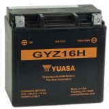 YUASA Motor Yuasa GYZ16H 12V 16Ah gondozásmentes AGM (zselés) motor akkumulátor