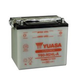 YUASA Motor Yuasa Y60-N24L-A 12V 28Ah Motor akkumulátor sav nélkül