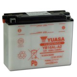 YUASA Motor Yuasa YB16AL-A2 12V 16Ah Motor akkumulátor sav nélkül