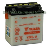 YUASA Motor Yuasa YB3L-A 12V 3Ah Motor akkumulátor sav nélkül