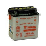YUASA Motor Yuasa YB3L-A 12V 3Ah Motor akkumulátor sav nélkül