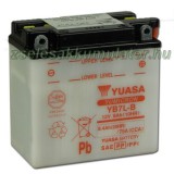 YUASA Motor Yuasa YB7L-B 12V 8Ah Motor akkumulátor sav nélkül