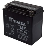 YUASA Motor Yuasa YTX14-BS 12V 12Ah gondozásmentes AGM (zselés) motor akkumulátor