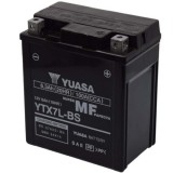 YUASA Motor Yuasa YTX7L-BS 12V 6,3Ah gondozásmentes AGM (zselés) motor akkumulátor