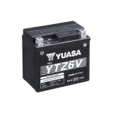 YUASA Motor Yuasa YTZ6V 12V 5Ah gondozásmentes AGM (zselés) motor akkumulátor