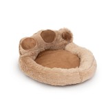 Yummie Mancs alakú kutyafekhely - "M" méret - Világosbarna - barna