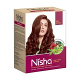 Yutika Henna hajfesték, vöröses barna 6 x 15 g - Nisha