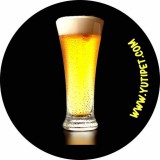 Yutipet / Montana Dog Grafikus címke M-XXL méretű Yutipet hámokhoz (Pohár sör)