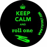 Yutipet / Montana Dog Grafikus címke XXS-S2 méretű Yutipet hámokhoz (Keep Calm and Roll One)