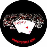 Yutipet / Montana Dog Grafikus címke XXS-S2 méretű Yutipet hámokhoz (Royal Flush zsetonokkal)