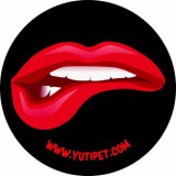 Yutipet / Montana Dog Grafikus címke XXS-S2 méretű Yutipet hámokhoz (Szexi szájharapás)