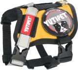 Yutipet / Montana Dog Yutipet párnázott biztonsági kutyahám (Sárga; XXS; Haskörméret: 31-36 cm, Nyakkörméret: 25-29 cm)