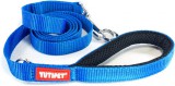 Yutipet / Montana Dog Yutipet póráz párnázott markolattal, kis méretű karabinerrel (120 cm hosszú | 20 mm széles heveder | Kék)