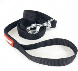 Yutipet / Montana Dog Yutipet póráz sima markolattal (35 cm hosszú | 20 mm széles heveder | Fekete)