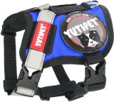 Yutipet párnázott biztonsági kutyahám (Kék; XXS; Haskörméret: 31-36 cm, Nyakkörméret: 25-29 cm)