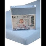 Z.P.U. EKO Zofia Kot EKO dzsörzé gumis lepedő, vízhatlan, kék 120 x 60 cm (5903636118338)