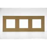 Z-Switch 3-as üveg keret Arany