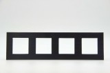 Z-Switch 4-es alumínium keret Fekete
