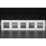 Z-Switch 5-ös műanyag keret Fehér