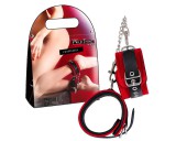 ZADO - bőr bokabilincs (piros)