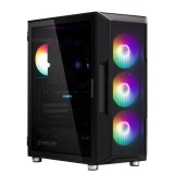 Zalman I3 Neo ATX Mid Tower Mesh Midi Tower Fekete számítógép ház
