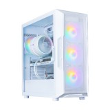 Zalman I3 NEO V2 WHITE számítógép ház Midi Tower Fehér