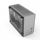 Zalman M2 mini miniITX minitorony számítógépház, alumínium, optimalizált hűtés, ezüst