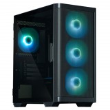 Zalman M4 Black táp nélküli ablakos mATX ház fekete (M4 Black)