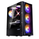 Zalman N4 REV.1 számítógép ház Midi Tower Fekete