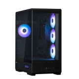Zalman P50 DS ARGB ATX miditorony számítógépház, fekete