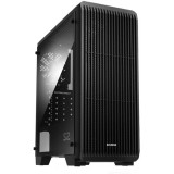 Zalman S2 TG Midi-Torony, ATX, Edzett Üveglapos, Fekete számítógépház