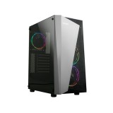 Zalman S4 Plus (ATX, ablakos, fekete)
