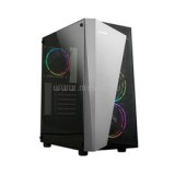 Zalman S4 plus Fekete (Táp nélküli) ablakos mATX ház (S4PLUS)