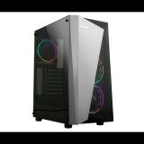 Zalman S4 PLUS táp nélküli ablakos ház fekete (S4PLUS)