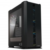 Zalman X3(BLACK) táp nélküli ablakos ház fekete (X3(BLACK))