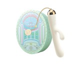 ZALO Ichigo Rabbit - okos luxus vibrátor (fehér)