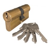 Zárbetét ELZETT XT 30/30mm 5 kulcs réz