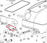 Zárdugó kupak piszkosvíz leeresztőcsőhöz Eureka E50/E55
