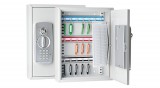 Zárható kulcszerkrény elektronikus zárral, 21 db-os WEDO