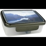 ZDRAVÁ LAHEV Uzsonnás doboz UNI, metál zöld (263418769)