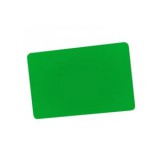 Zebra Premier Card PVC üres zöld (104523-135)